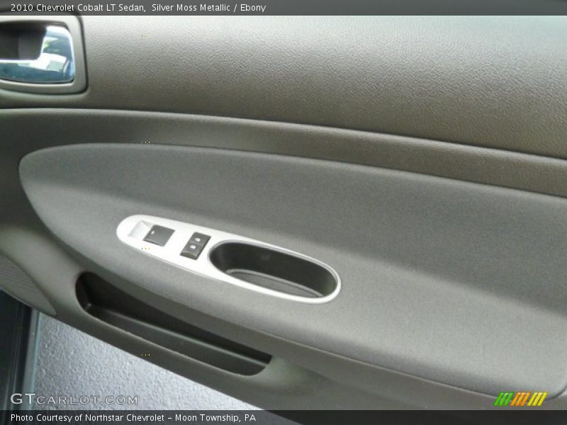 Silver Moss Metallic / Ebony 2010 Chevrolet Cobalt LT Sedan