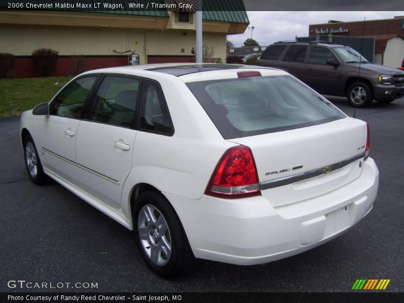 White / Titanium Gray 2006 Chevrolet Malibu Maxx LT Wagon