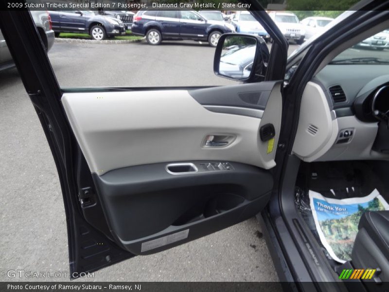 Diamond Gray Metallic / Slate Gray 2009 Subaru Tribeca Special Edition 7 Passenger