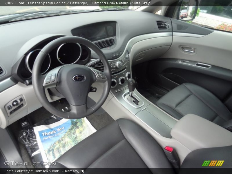 Diamond Gray Metallic / Slate Gray 2009 Subaru Tribeca Special Edition 7 Passenger