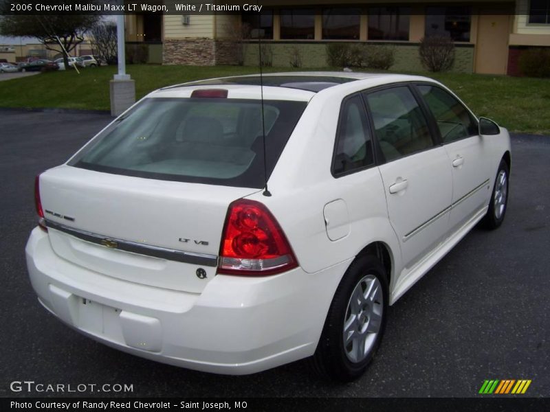 White / Titanium Gray 2006 Chevrolet Malibu Maxx LT Wagon