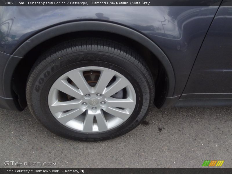 Diamond Gray Metallic / Slate Gray 2009 Subaru Tribeca Special Edition 7 Passenger