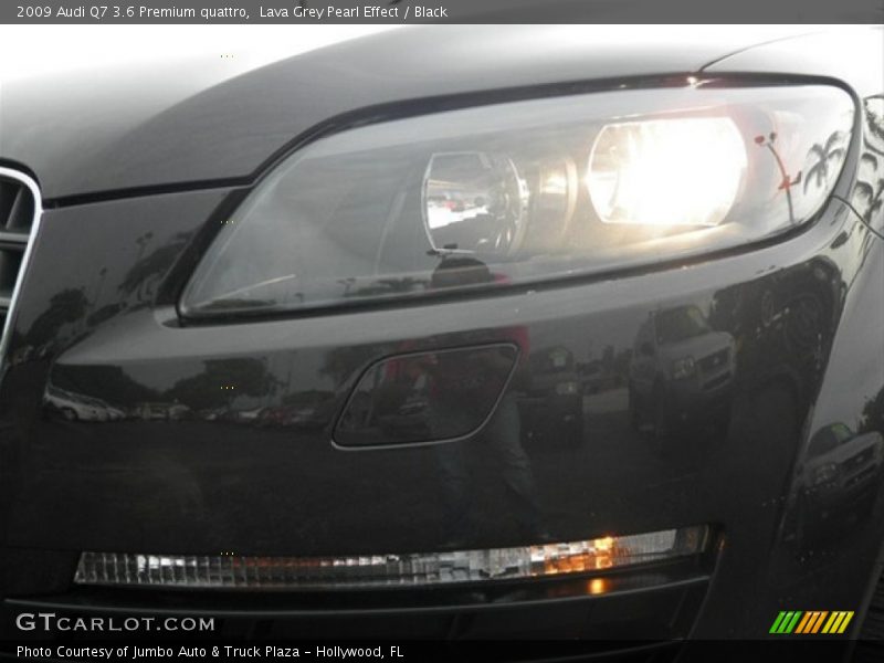 Lava Grey Pearl Effect / Black 2009 Audi Q7 3.6 Premium quattro