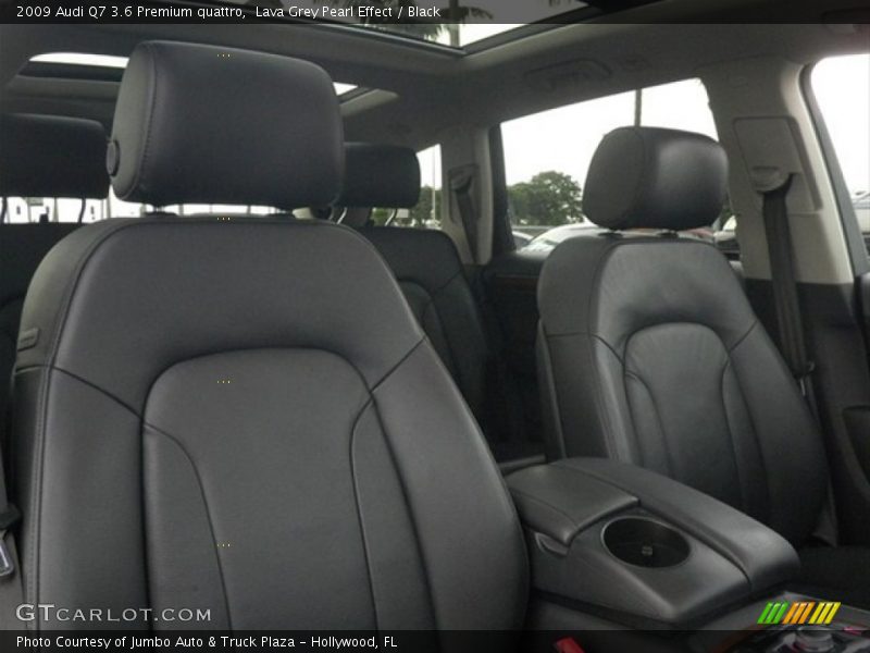 Lava Grey Pearl Effect / Black 2009 Audi Q7 3.6 Premium quattro