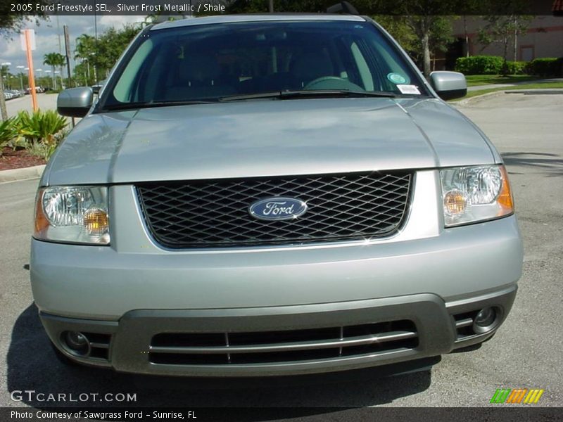 Silver Frost Metallic / Shale 2005 Ford Freestyle SEL