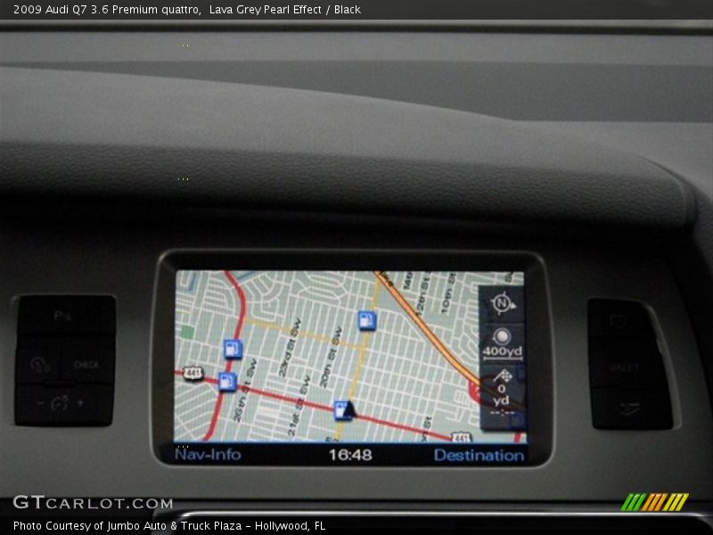 Lava Grey Pearl Effect / Black 2009 Audi Q7 3.6 Premium quattro