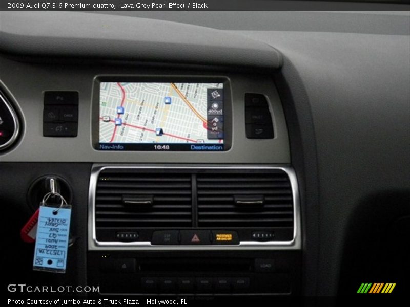 Lava Grey Pearl Effect / Black 2009 Audi Q7 3.6 Premium quattro