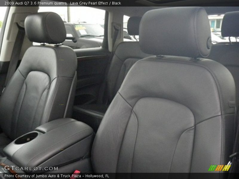 Lava Grey Pearl Effect / Black 2009 Audi Q7 3.6 Premium quattro