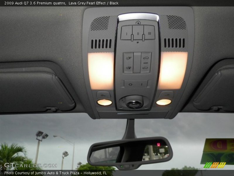 Lava Grey Pearl Effect / Black 2009 Audi Q7 3.6 Premium quattro