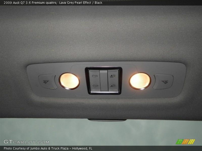 Lava Grey Pearl Effect / Black 2009 Audi Q7 3.6 Premium quattro