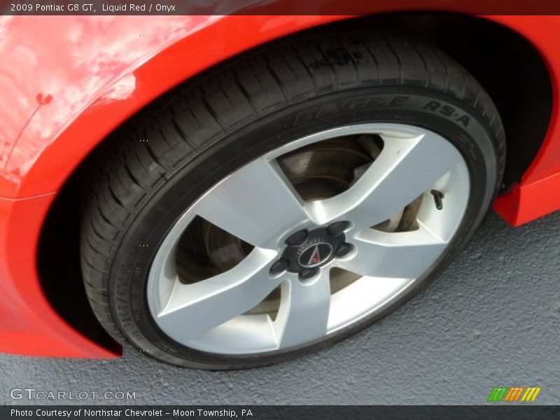 Liquid Red / Onyx 2009 Pontiac G8 GT