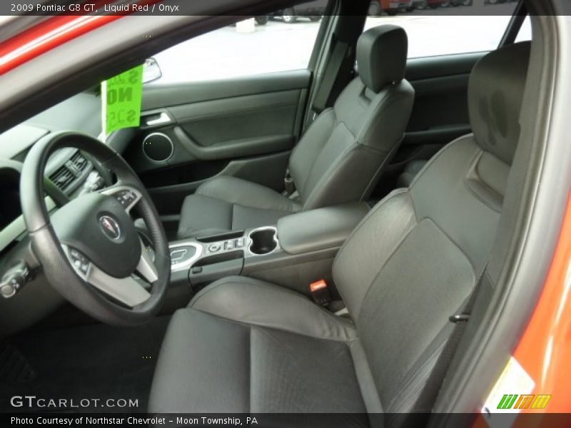 Liquid Red / Onyx 2009 Pontiac G8 GT