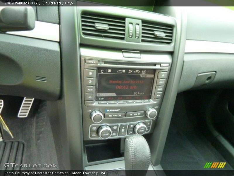 Liquid Red / Onyx 2009 Pontiac G8 GT