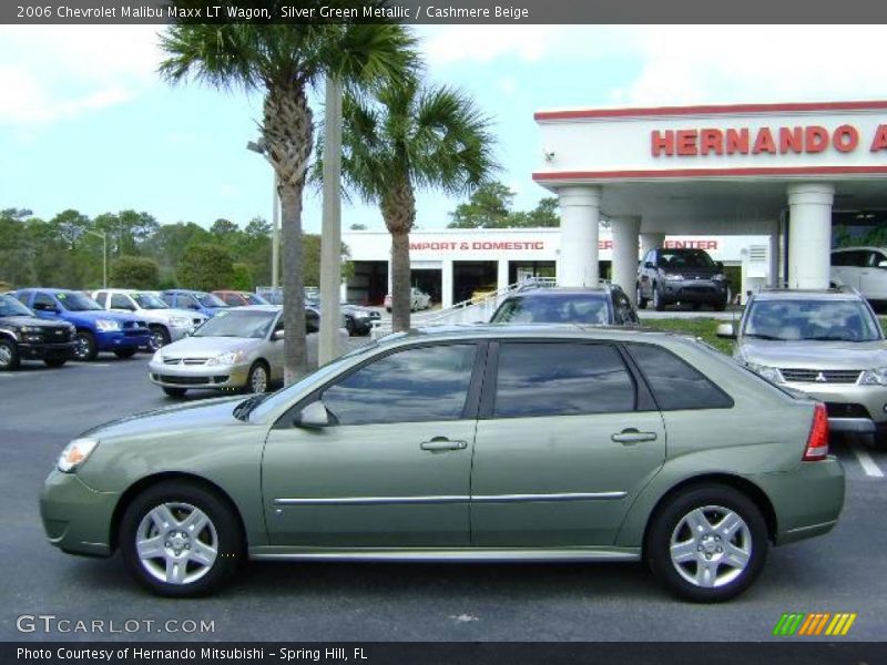 Silver Green Metallic / Cashmere Beige 2006 Chevrolet Malibu Maxx LT Wagon