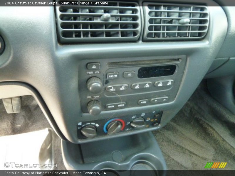 Sunburst Orange / Graphite 2004 Chevrolet Cavalier Coupe