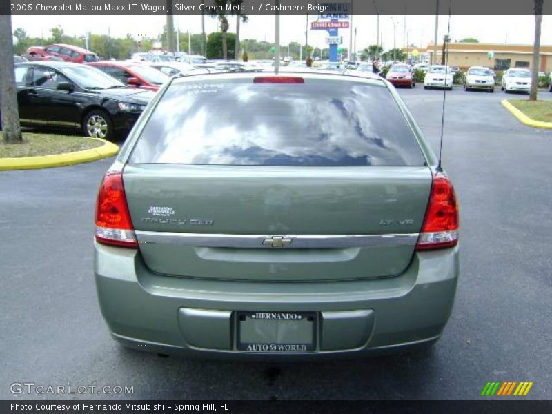 Silver Green Metallic / Cashmere Beige 2006 Chevrolet Malibu Maxx LT Wagon