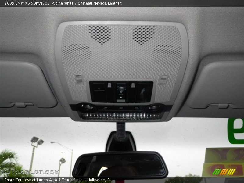 Alpine White / Chateau Nevada Leather 2009 BMW X6 xDrive50i