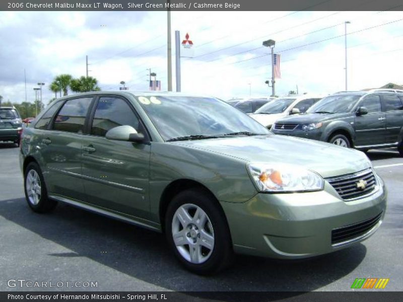 Silver Green Metallic / Cashmere Beige 2006 Chevrolet Malibu Maxx LT Wagon
