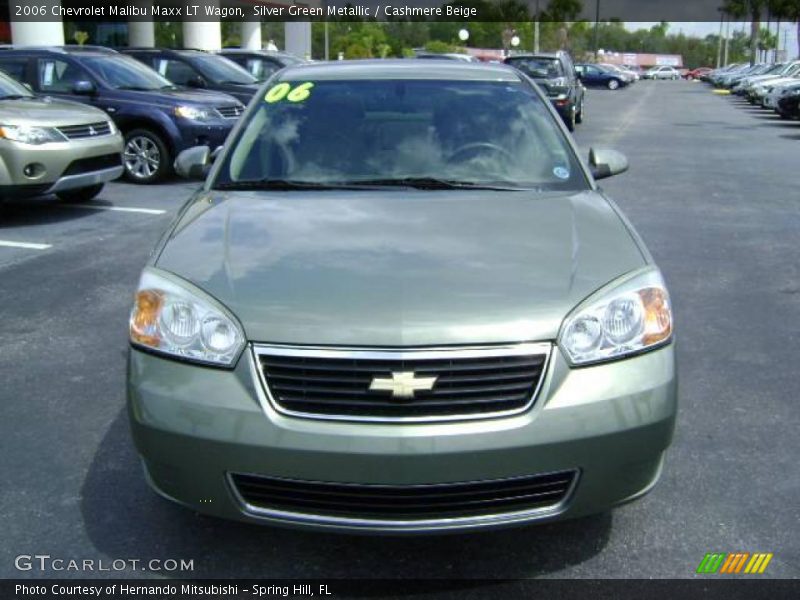 Silver Green Metallic / Cashmere Beige 2006 Chevrolet Malibu Maxx LT Wagon