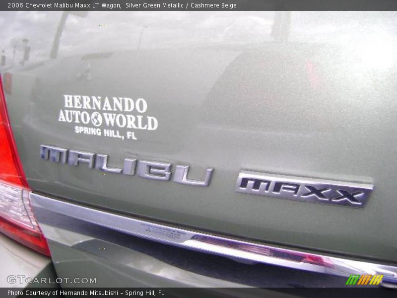 Silver Green Metallic / Cashmere Beige 2006 Chevrolet Malibu Maxx LT Wagon