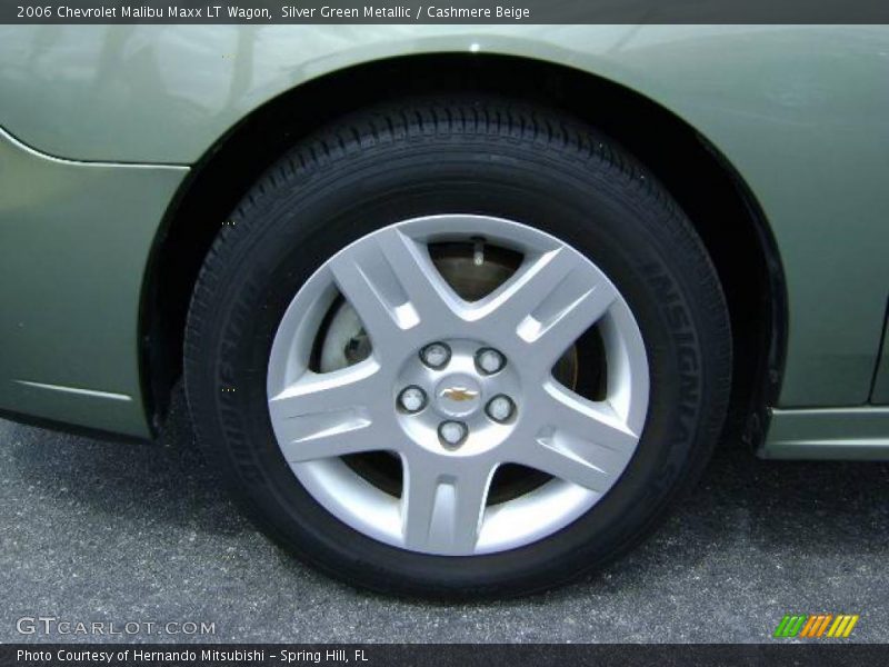 Silver Green Metallic / Cashmere Beige 2006 Chevrolet Malibu Maxx LT Wagon