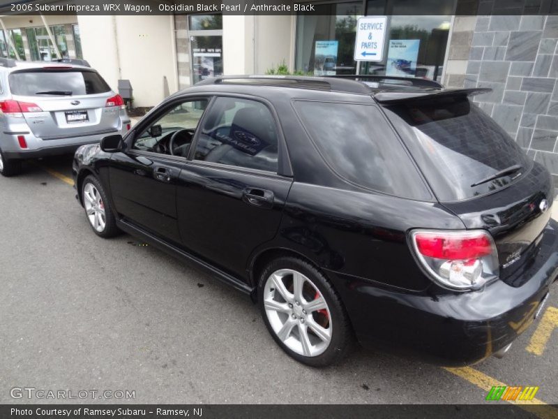 Obsidian Black Pearl / Anthracite Black 2006 Subaru Impreza WRX Wagon
