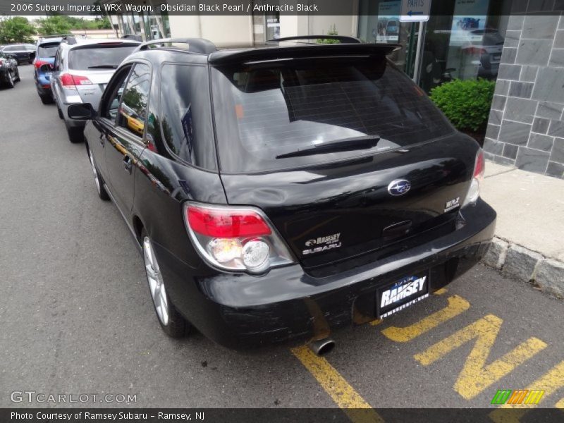 Obsidian Black Pearl / Anthracite Black 2006 Subaru Impreza WRX Wagon