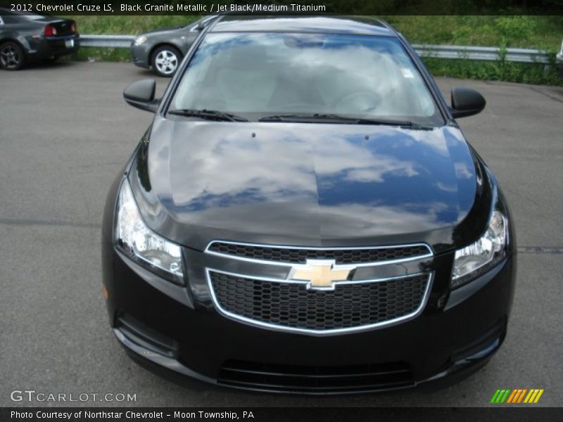 Black Granite Metallic / Jet Black/Medium Titanium 2012 Chevrolet Cruze LS