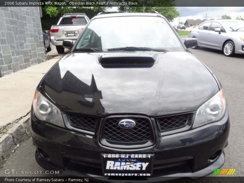 Obsidian Black Pearl / Anthracite Black 2006 Subaru Impreza WRX Wagon