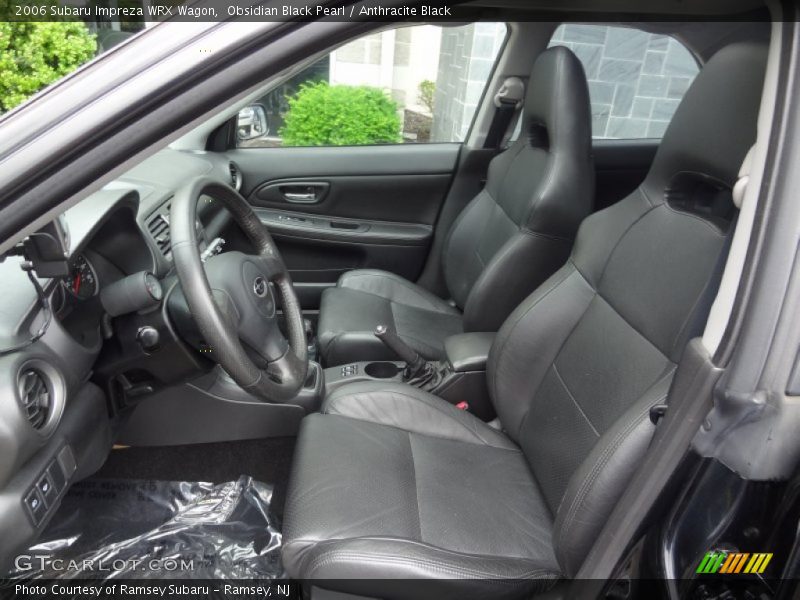  2006 Impreza WRX Wagon Anthracite Black Interior