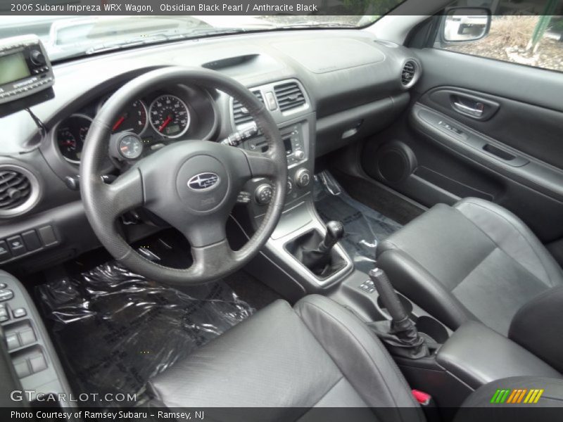 Anthracite Black Interior - 2006 Impreza WRX Wagon 