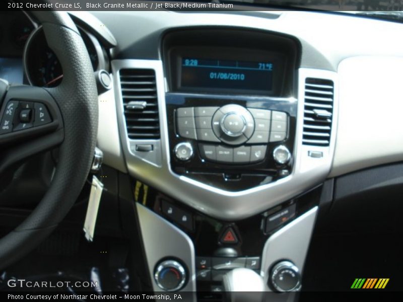 Black Granite Metallic / Jet Black/Medium Titanium 2012 Chevrolet Cruze LS