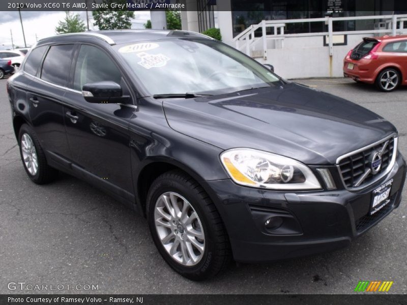 Savile Grey Metallic / Anthracite 2010 Volvo XC60 T6 AWD