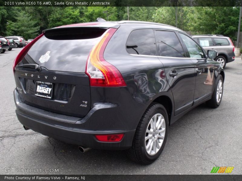 Savile Grey Metallic / Anthracite 2010 Volvo XC60 T6 AWD