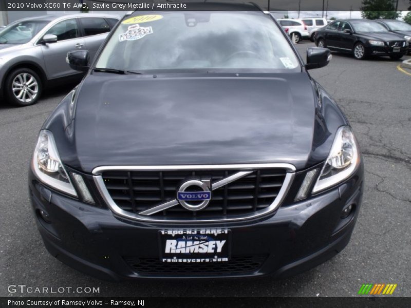 Savile Grey Metallic / Anthracite 2010 Volvo XC60 T6 AWD