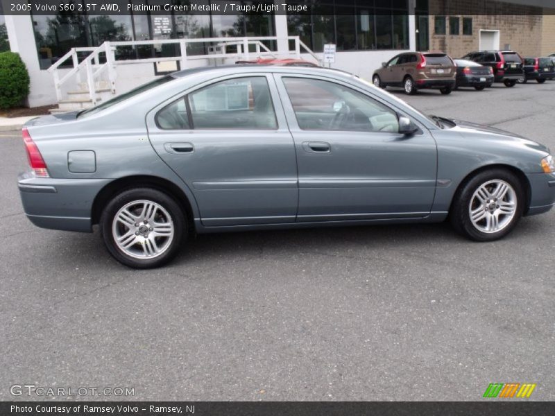 Platinum Green Metallic / Taupe/Light Taupe 2005 Volvo S60 2.5T AWD