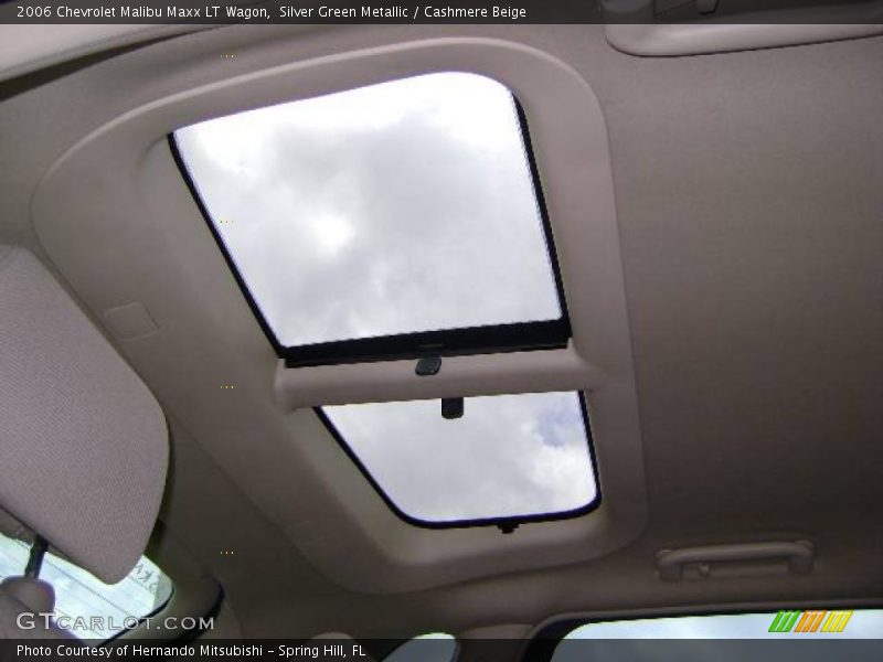 Silver Green Metallic / Cashmere Beige 2006 Chevrolet Malibu Maxx LT Wagon