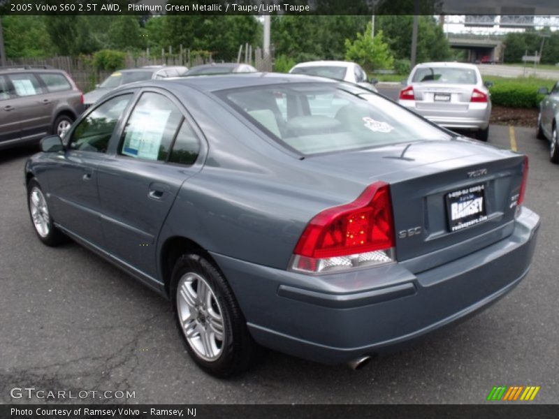 Platinum Green Metallic / Taupe/Light Taupe 2005 Volvo S60 2.5T AWD