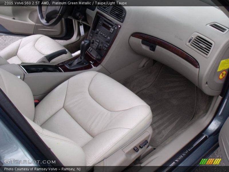 Platinum Green Metallic / Taupe/Light Taupe 2005 Volvo S60 2.5T AWD