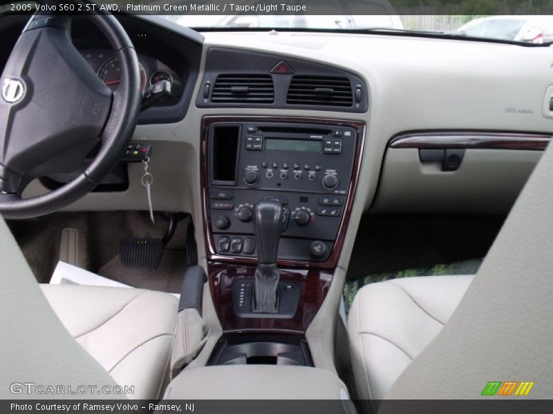 Platinum Green Metallic / Taupe/Light Taupe 2005 Volvo S60 2.5T AWD