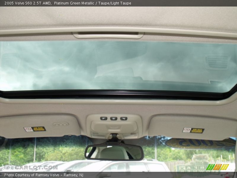 Platinum Green Metallic / Taupe/Light Taupe 2005 Volvo S60 2.5T AWD