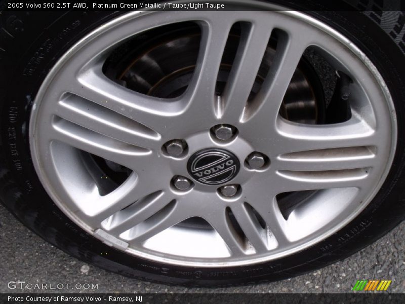 Platinum Green Metallic / Taupe/Light Taupe 2005 Volvo S60 2.5T AWD