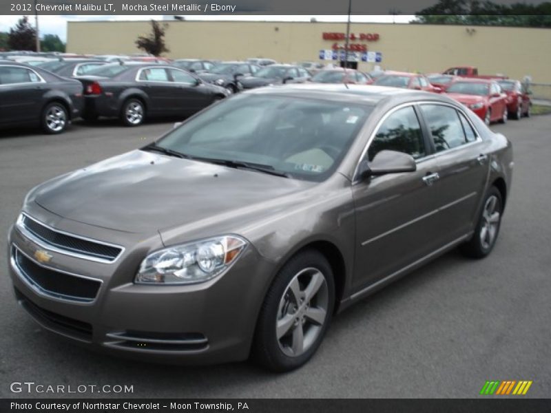 Mocha Steel Metallic / Ebony 2012 Chevrolet Malibu LT