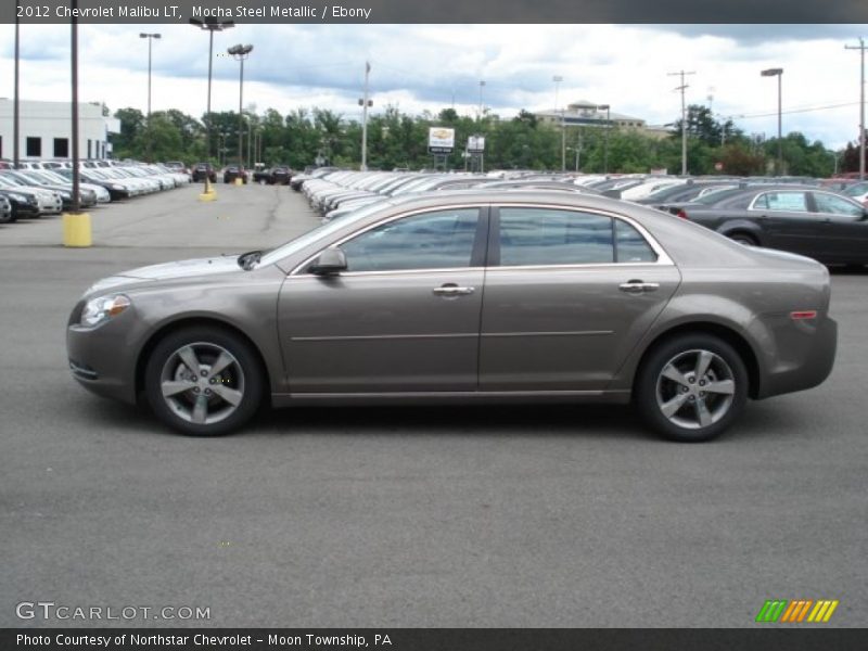 Mocha Steel Metallic / Ebony 2012 Chevrolet Malibu LT