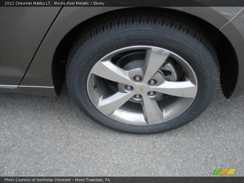 Mocha Steel Metallic / Ebony 2012 Chevrolet Malibu LT