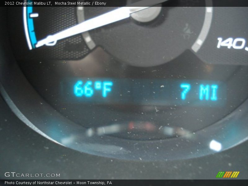 Mocha Steel Metallic / Ebony 2012 Chevrolet Malibu LT