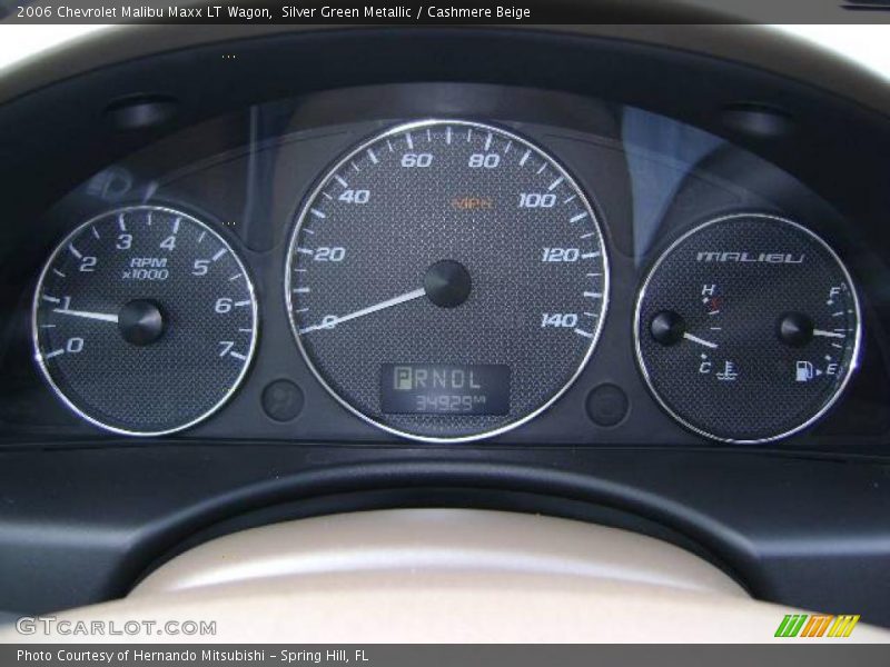 Silver Green Metallic / Cashmere Beige 2006 Chevrolet Malibu Maxx LT Wagon