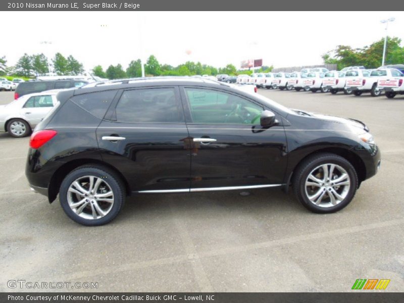 Super Black / Beige 2010 Nissan Murano LE