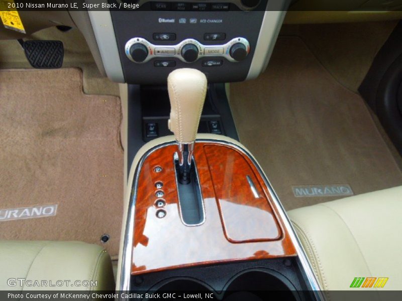 Super Black / Beige 2010 Nissan Murano LE