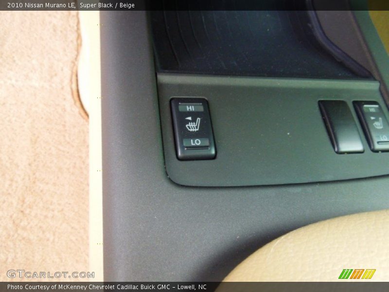 Super Black / Beige 2010 Nissan Murano LE